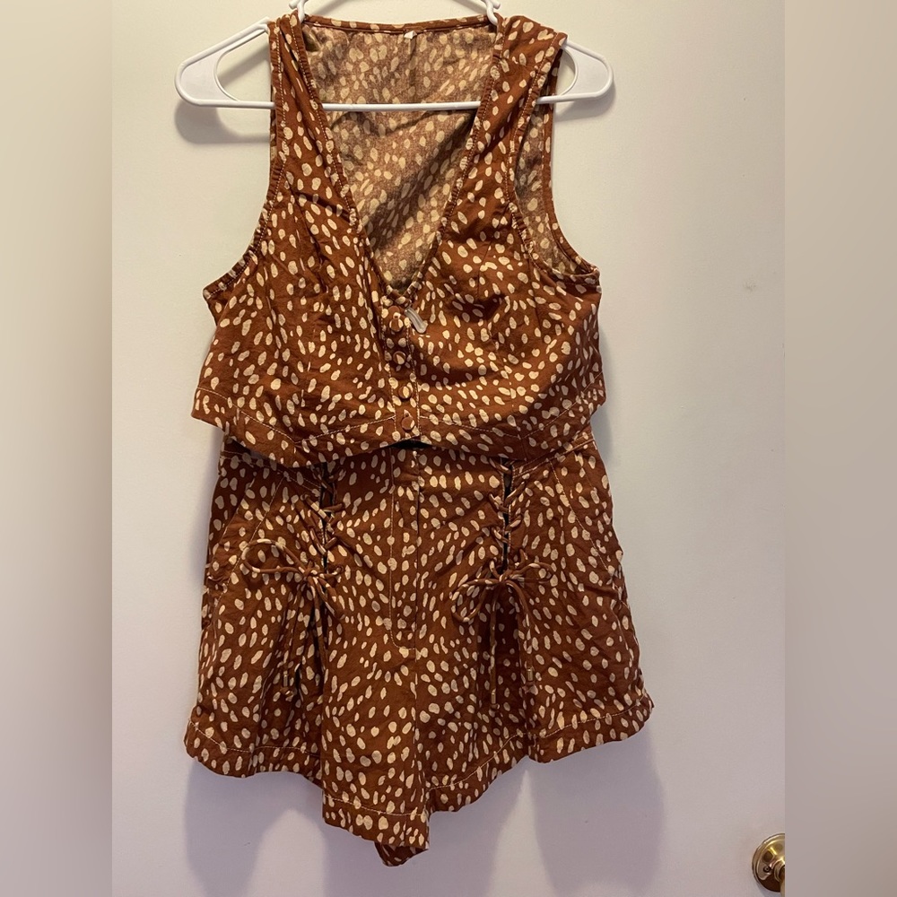 Free People two Piece Set